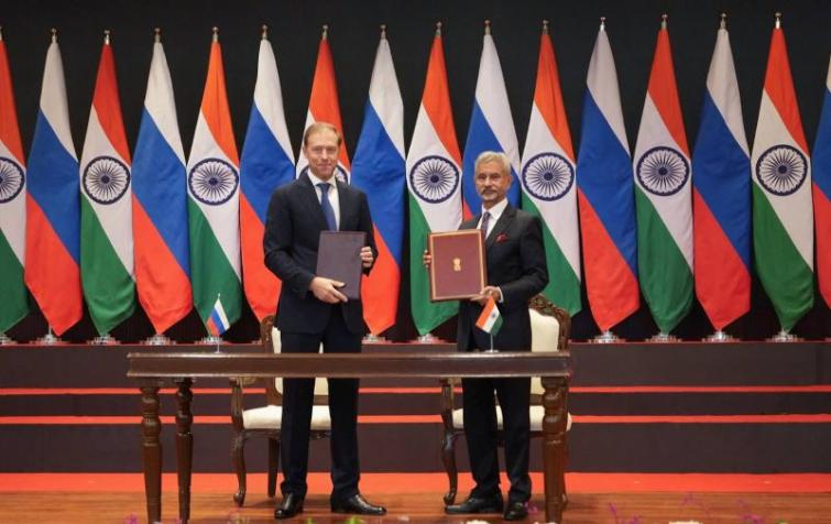 Russia India hold 25th Intergovernmental trade talks on First Deputy PM of Russia Manturov visit